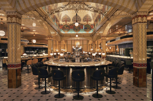 Harrods reopens renowned Dining Hall featuring Chef Tommy's Assembly Mezze & Skewers